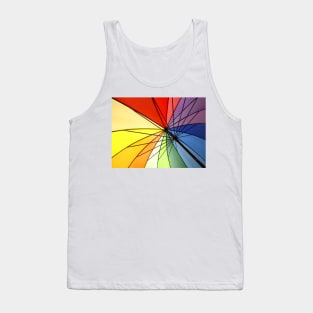 Rainbow Umbrella Tank Top